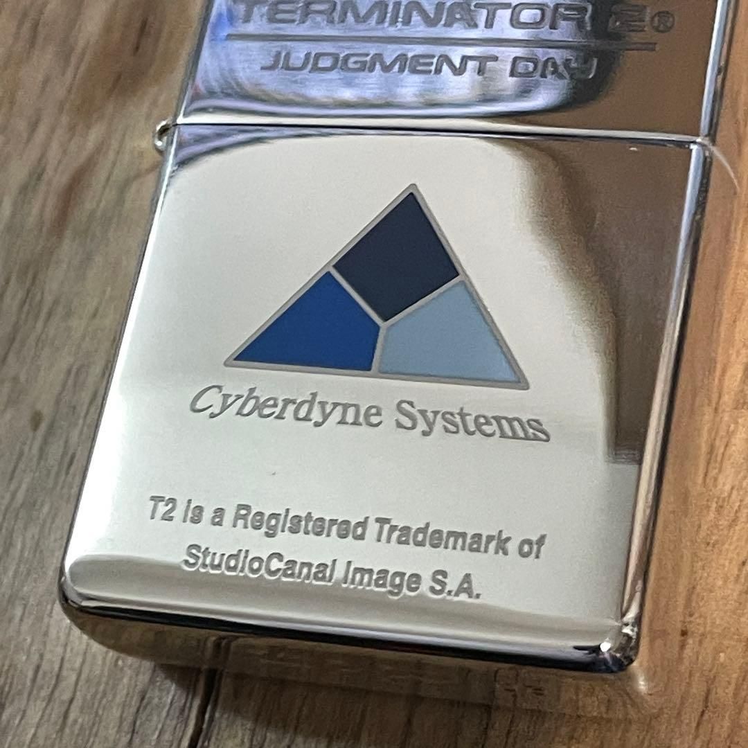 ZIPPO ターミネーター2 サイバーダインシステム社 USA ジッポ - メルカリ