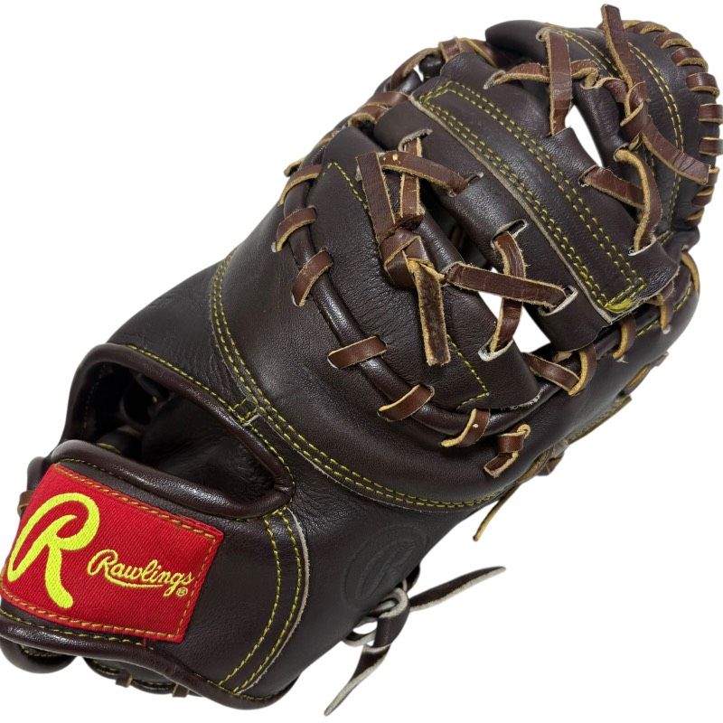 Rawlings by asics/RG-52F/軟式ファーストミット/ブラウン 良品】Rawlings ローリングス 軟式 ファーストミット ブラウン MOXIE