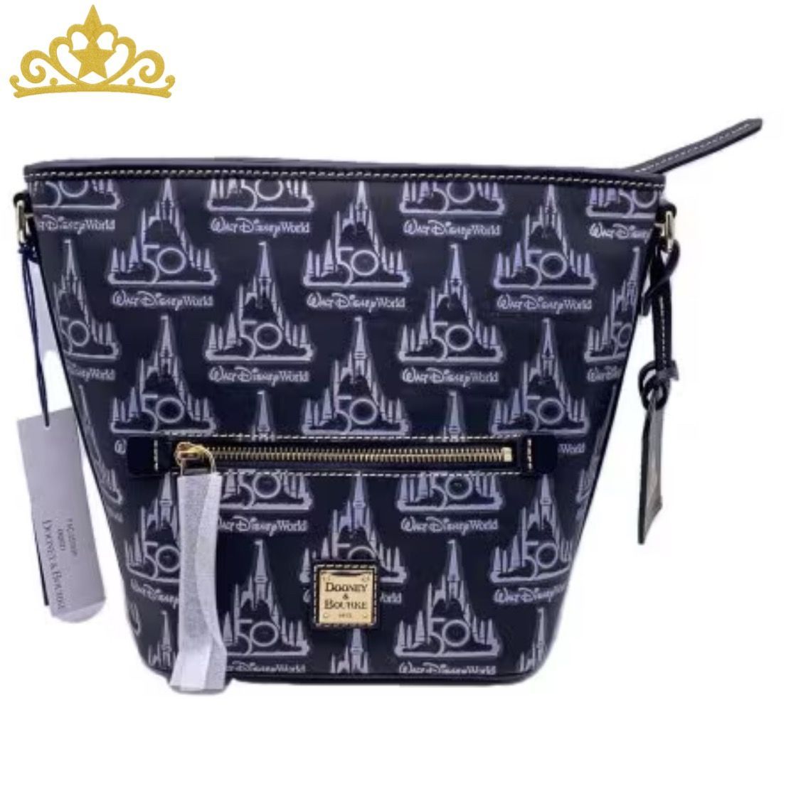 Dooney & Bourke ディズニー 50周年 シンデレラ城 ショルダーバッグ 