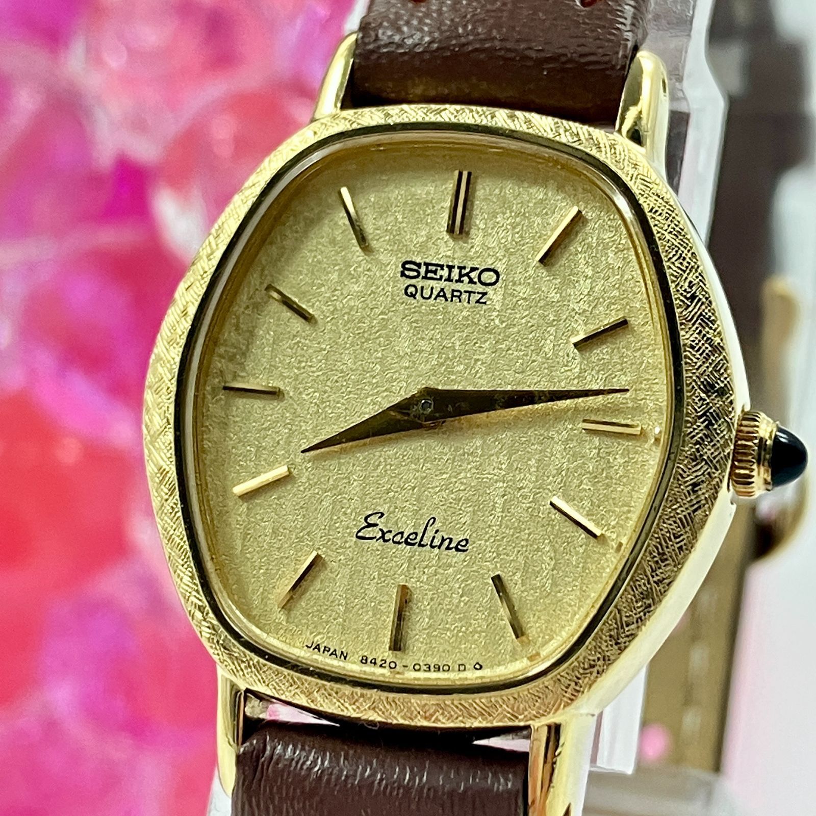 稼働】セイコー SEIKO エクセリーヌ Exceline 8420-5070 稼働】セイコー SEIKO エクセリーヌ Exceline 8420-5070