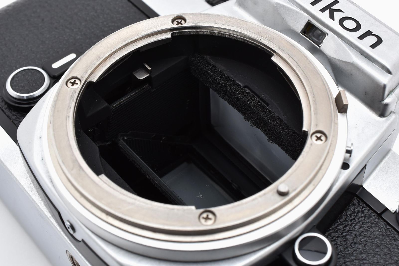 ニコン NIKON FE シルバー 作動品 モルト交換済み 家電、AV、カメラ