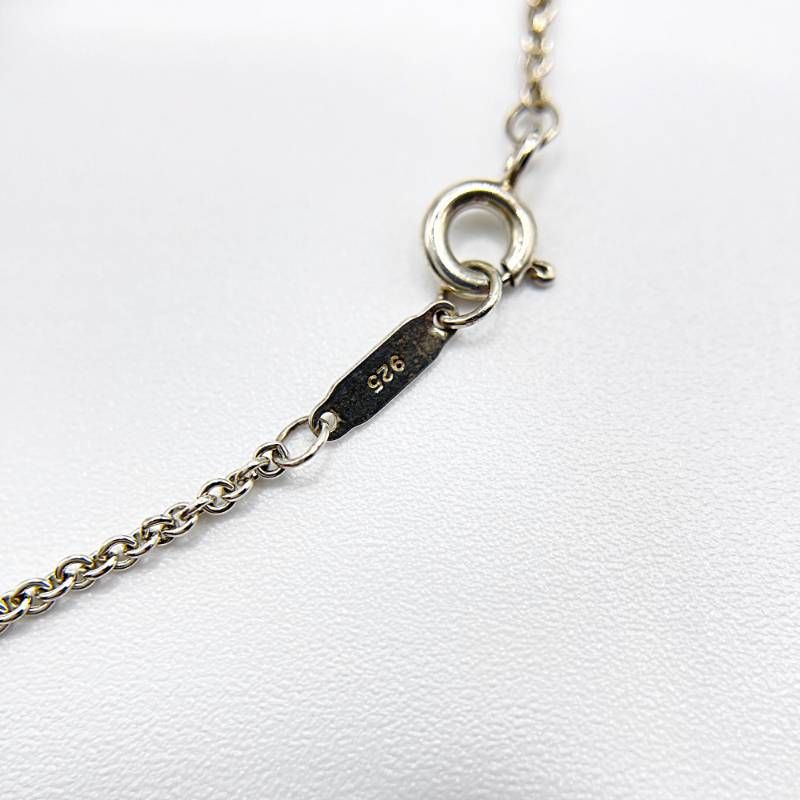 美品/大きめ ティファニー インターロッキング サークル ネックレス 