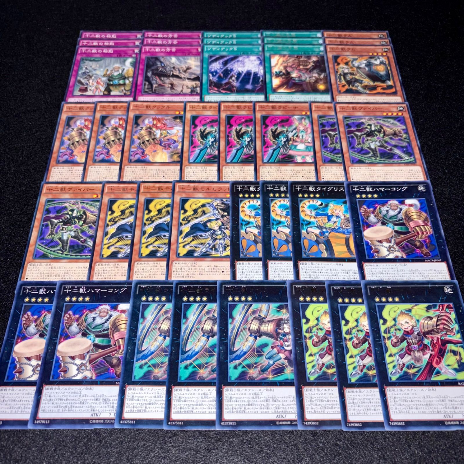 遊戯王】PNo.359 十二獣 デッキパーツ 字レア入り 十二獣の会局 十二獣