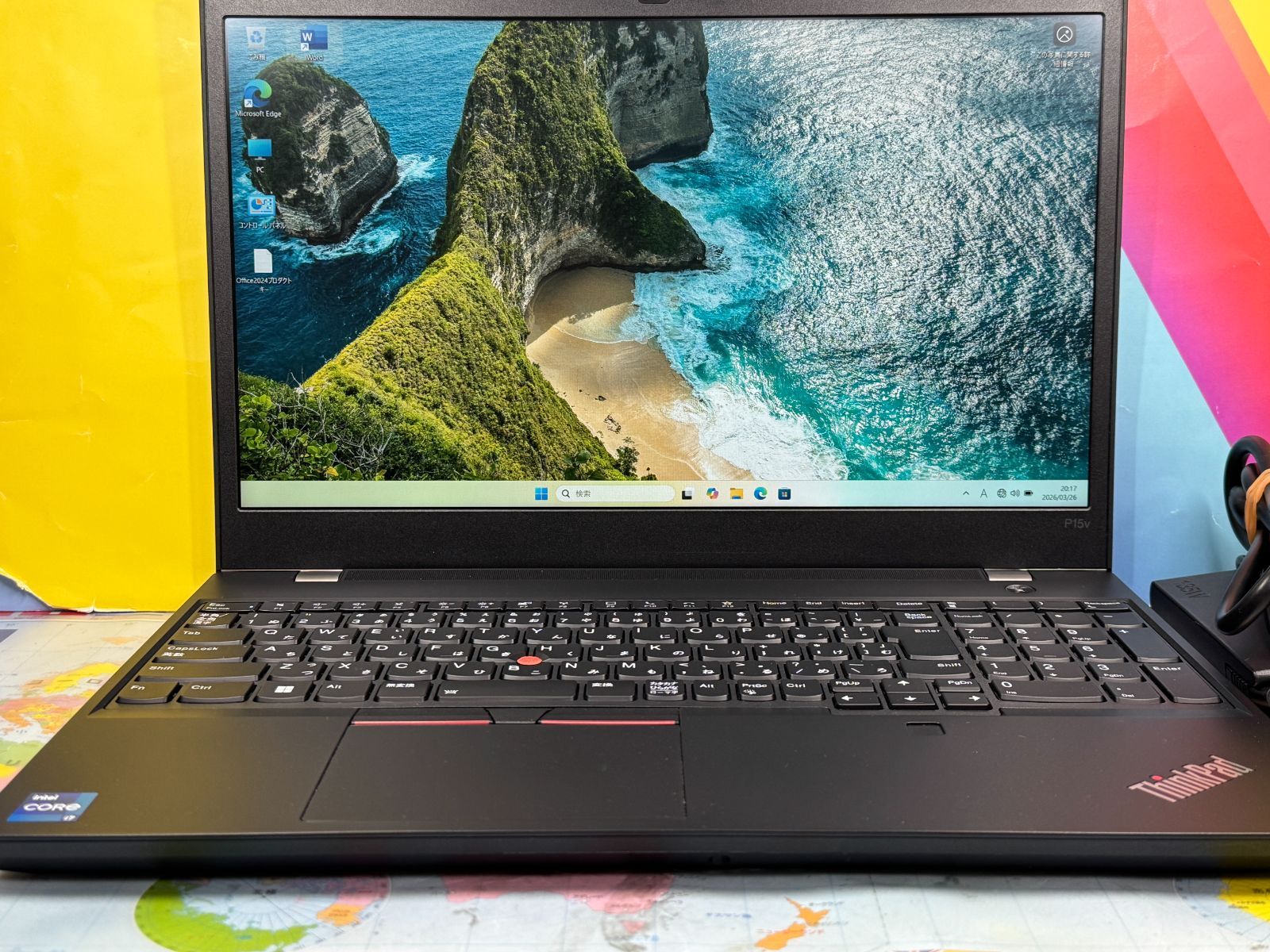 極美品 Lenovo P15V Gen2 i7-11800H 15.6型 - メルカリ