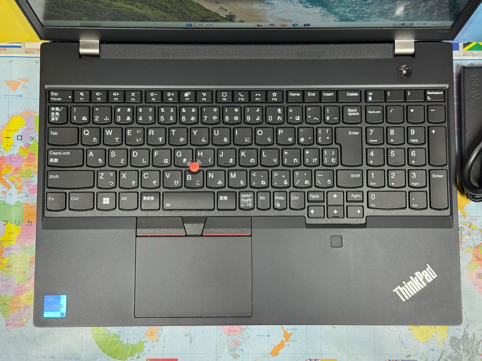 極美品 i7-11800H (15 2 Gen P15v ThinkPad ノートPC 15.6型 Gen2 P15V レノボ Windowsノート本体