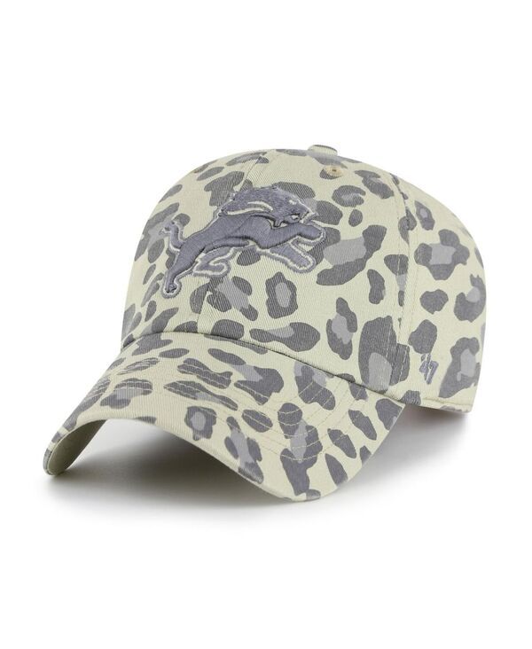 47 ブランド レディース アクセサリー 帽子 47 Brand Womens Gray Detroit Lions Bagheera Clean Up Adjustable Hat Gray グレー
