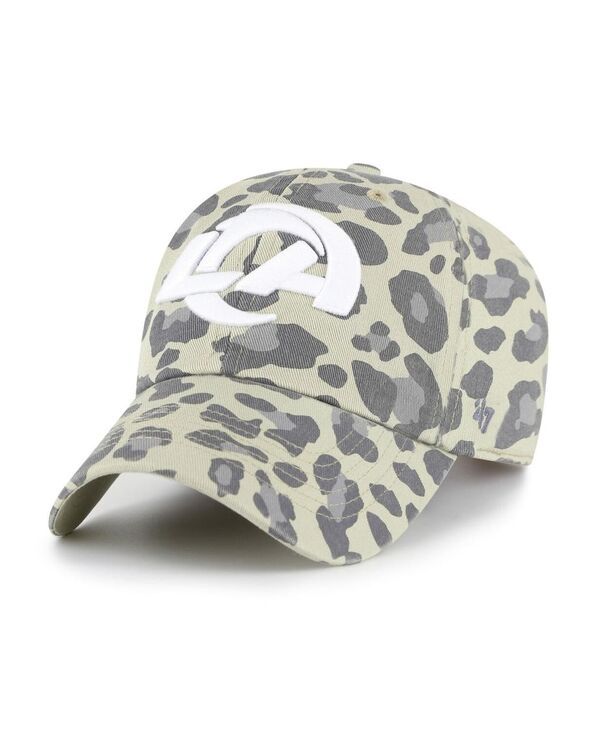 47 ブランド レディース アクセサリー 帽子 47 Brand Womens Gray Los Angeles Rams Bagheera Clean Up Adjustable Hat Gray グレー