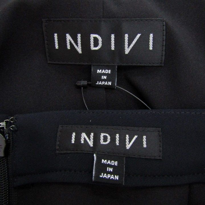 インディヴィ セットアップ 上下セット ジャケット スカート インディヴィ セットアップ 上下セット ジャケット スカート