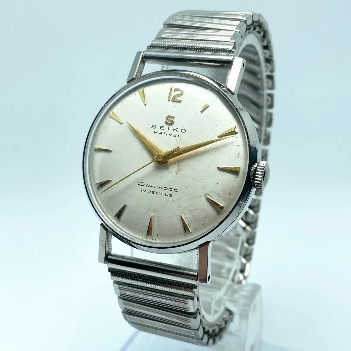 T83】SEIKO マーベル 17JEWELS 手巻き 腕時計 - メルカリ