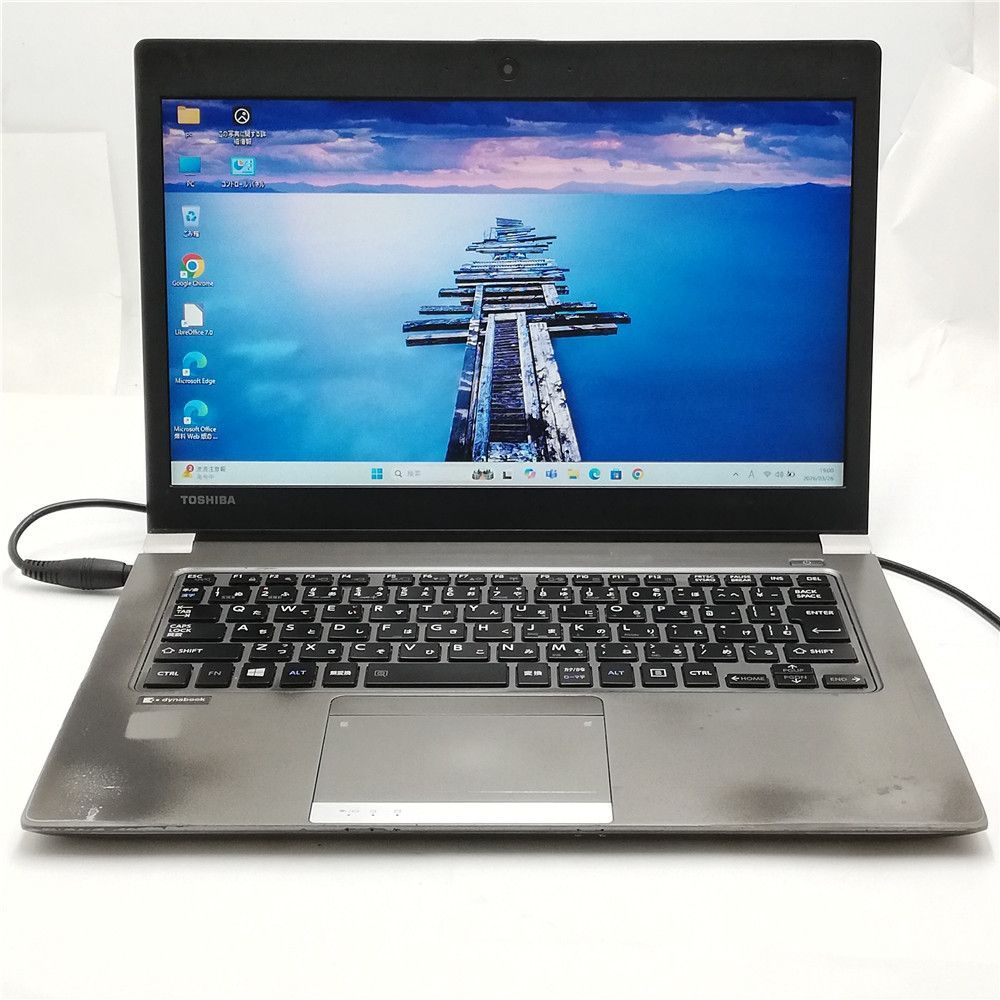 激安 初心者向け Wi-Fi有 中古ノートパソコン 東芝 R63/B Core 激安 初心者向け Wi-Fi有 中古ノートパソコン 東芝 R63/B Core