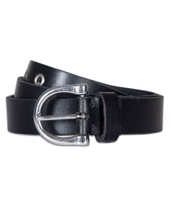 フライ レディース アクセサリー ベルト Frye Womens Horseshoe Buckle Belt Black ブラック