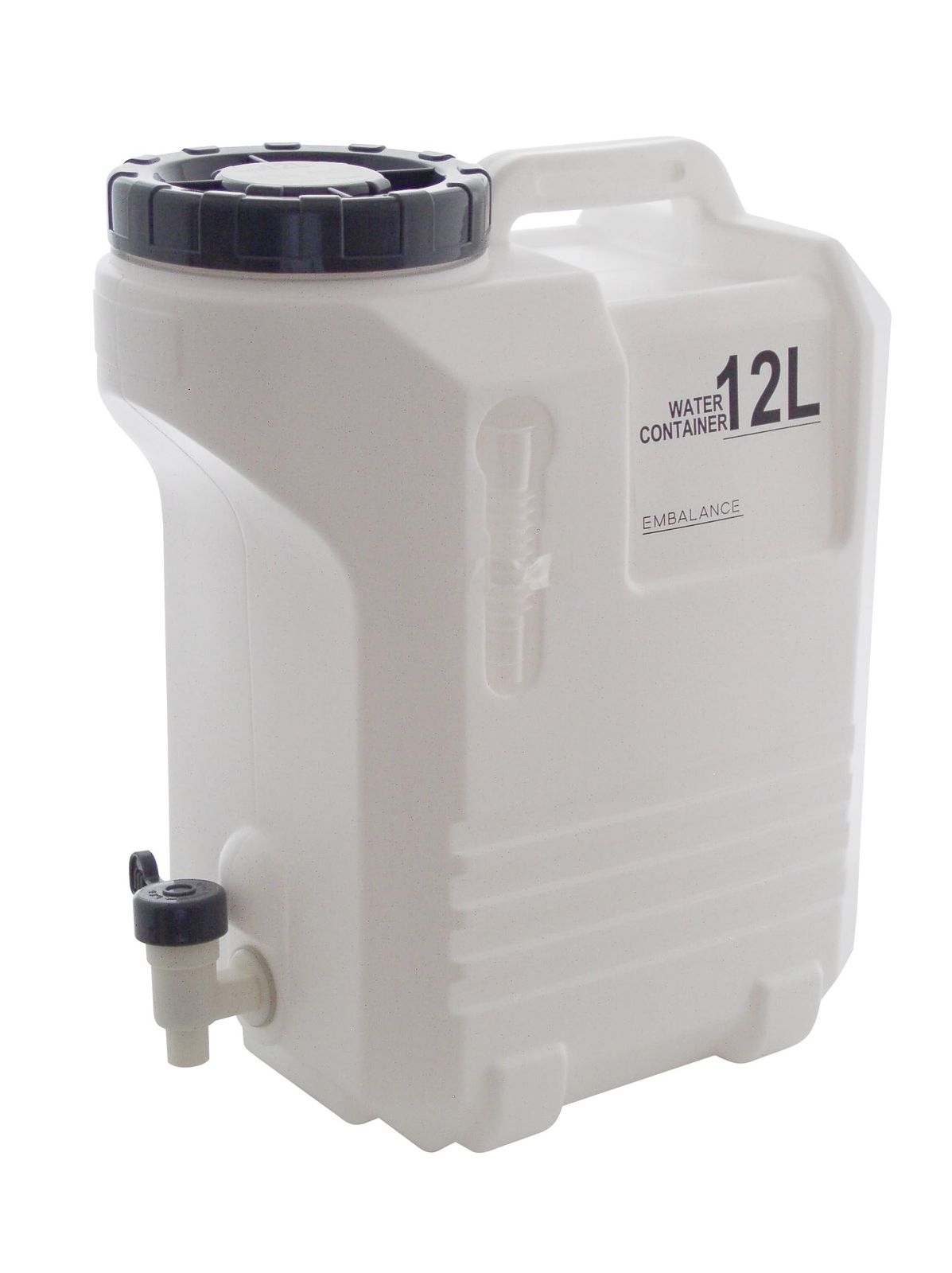 EMBALANCE(エンバランス) 水タンク ウオーターコンテナ ホワイト 12L 日本製