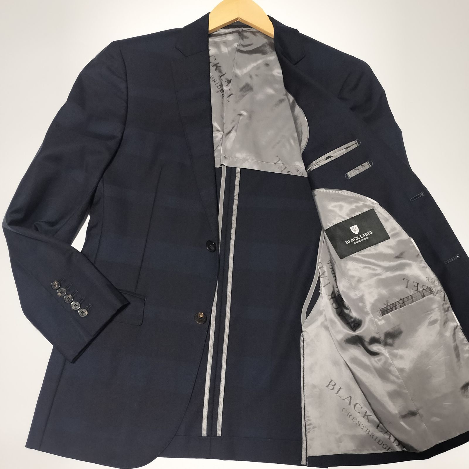 極美品】BLACK LABEL CRESTBRIDGE シャドーチェック テーラード 