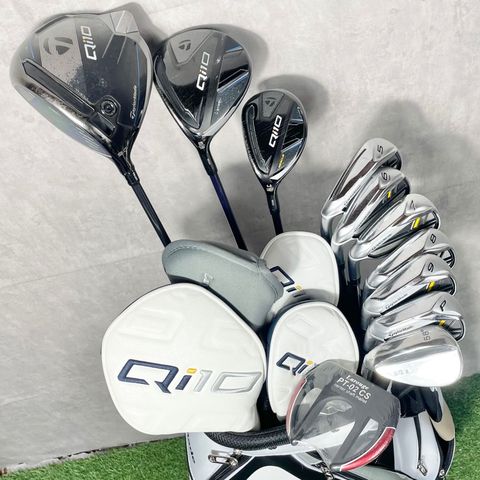 【貴重なレフティ！バッグ新品！】TaylorMade Qi10 テーラーメイド キューアイテン ゴルフクラブセット 11本 S メンズ 左 キャディバッグ 人気 良品 送料無料 貴重なレフティ！バッグ新品！】TaylorMade Qi10 テーラーメイド