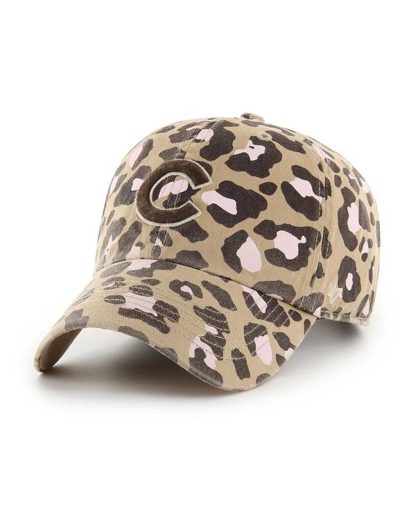 47 ブランド レディース アクセサリー 帽子 47 Brand Womens Khaki Chicago Cubs Bagheera Clean Up Adjustable Hat Khaki カーキ