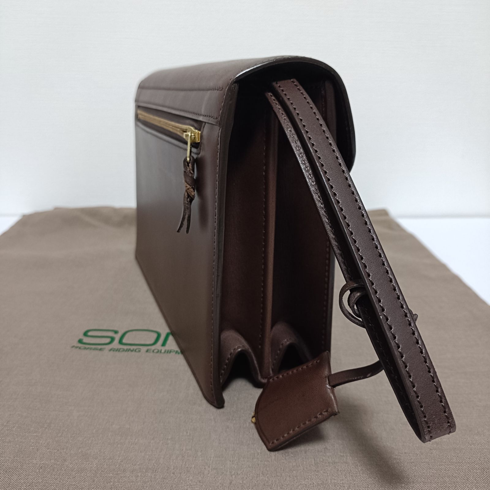SOMÈS SADDLE ソメスサドル エグゼクティブ クラッチバッグ セカンド 