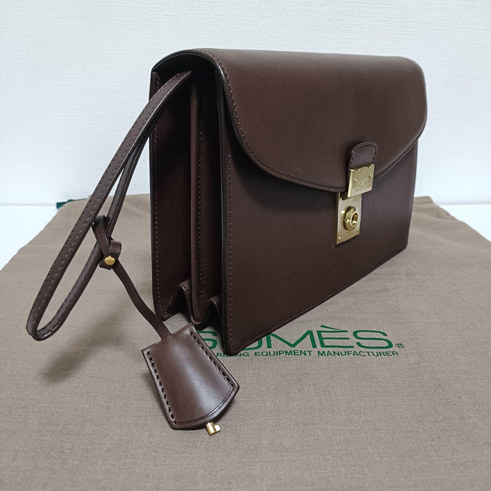 SOMÈS SADDLE ソメスサドル エグゼクティブ クラッチバッグ セカンド