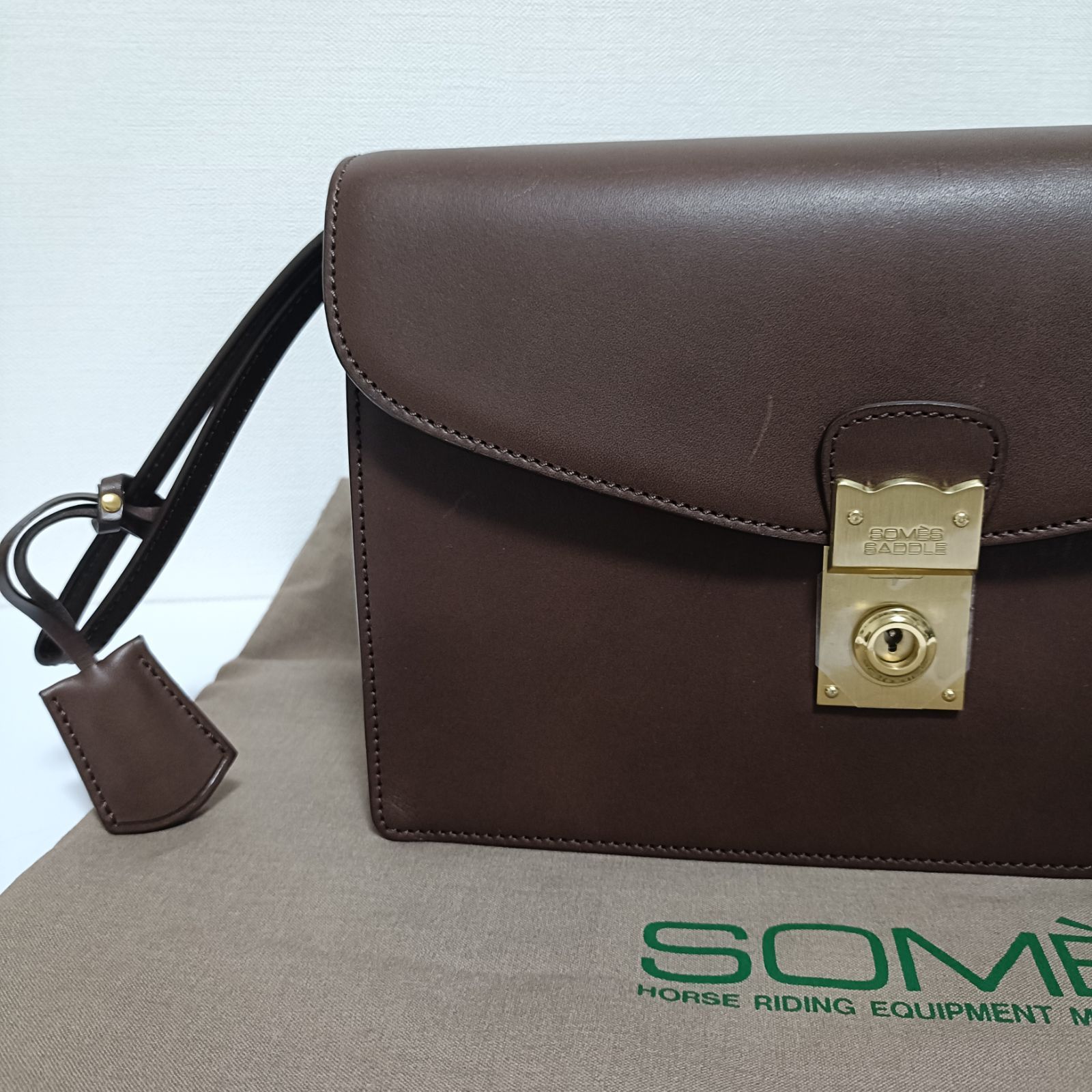 SOMÈS SADDLE ソメスサドル エグゼクティブ クラッチバッグ セカンド