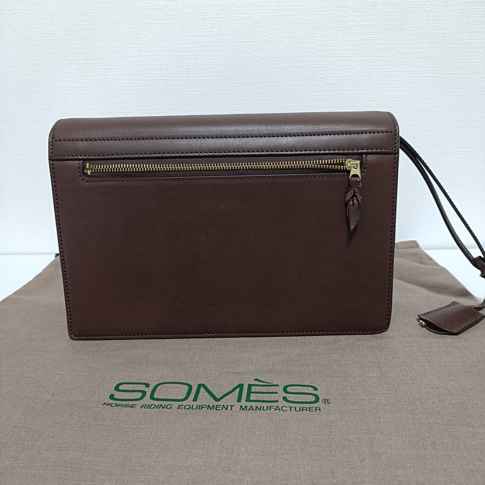 SOMÈS SADDLE ソメスサドル エグゼクティブ クラッチバッグ セカンド