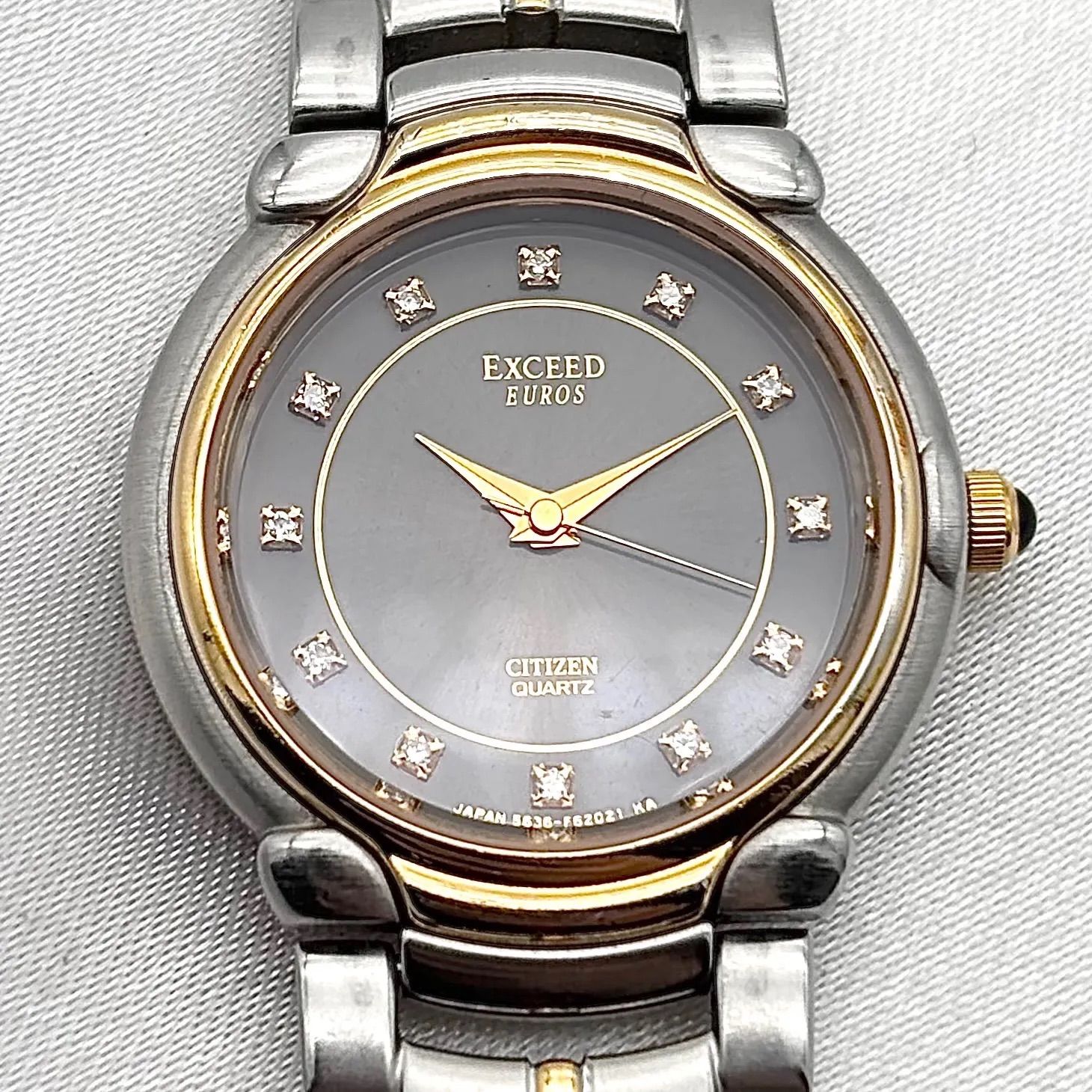 稼働品 Working item シチズン CITIZEN エクシード ユーロス EXCEED 