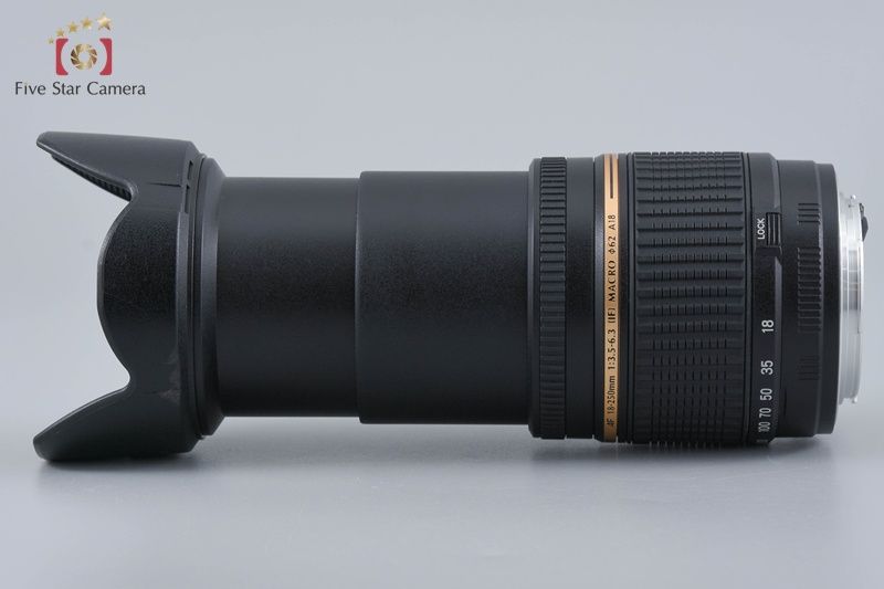 中古】TAMRON タムロン A18 AF 18-250mm f/3.5-6.3 ASPHERICAL Di II 