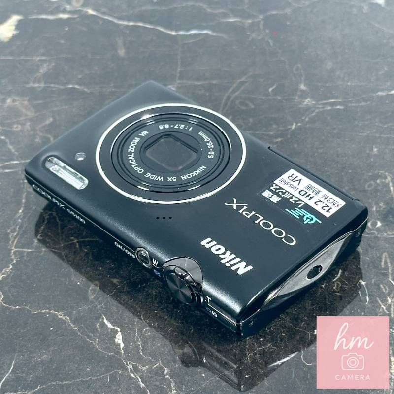 ◯【美品】Nikon COOLPIX S5100 ブラック 1220万画素 光学5倍ズーム 