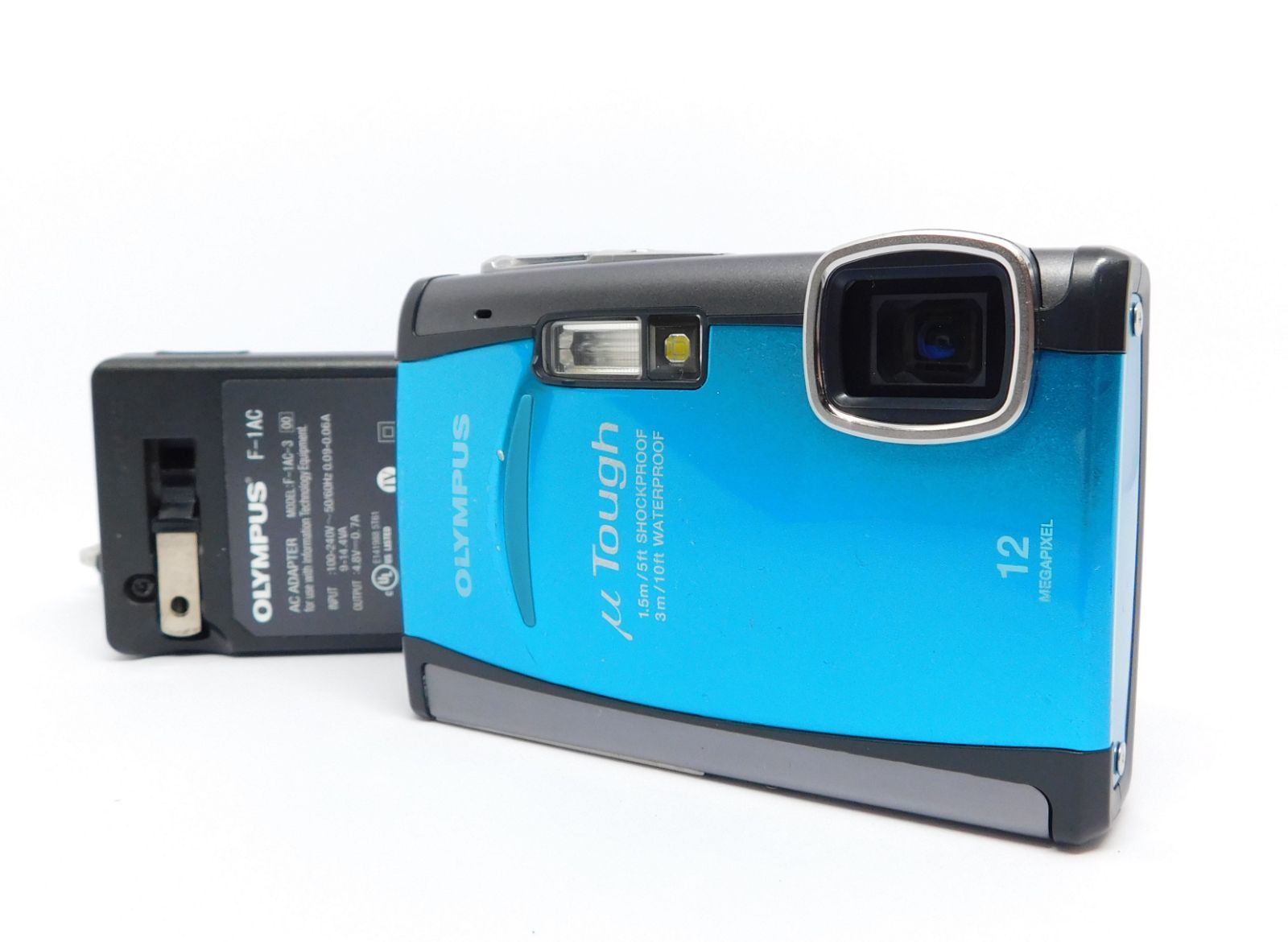 OLYMPUS μ TOUGH-6010 ブルー CCD搭載 防水 耐衝撃 オールドコンデジ