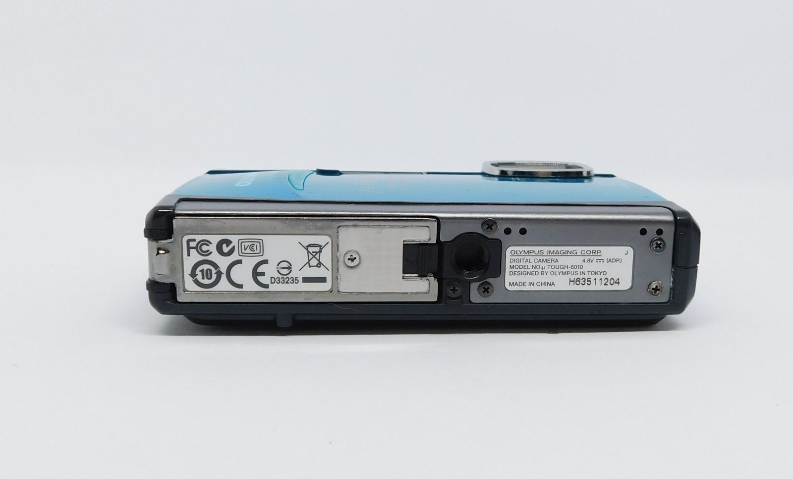 OLYMPUS μ TOUGH-6010 ブルー CCD搭載 防水 耐衝撃 オールドコンデジ