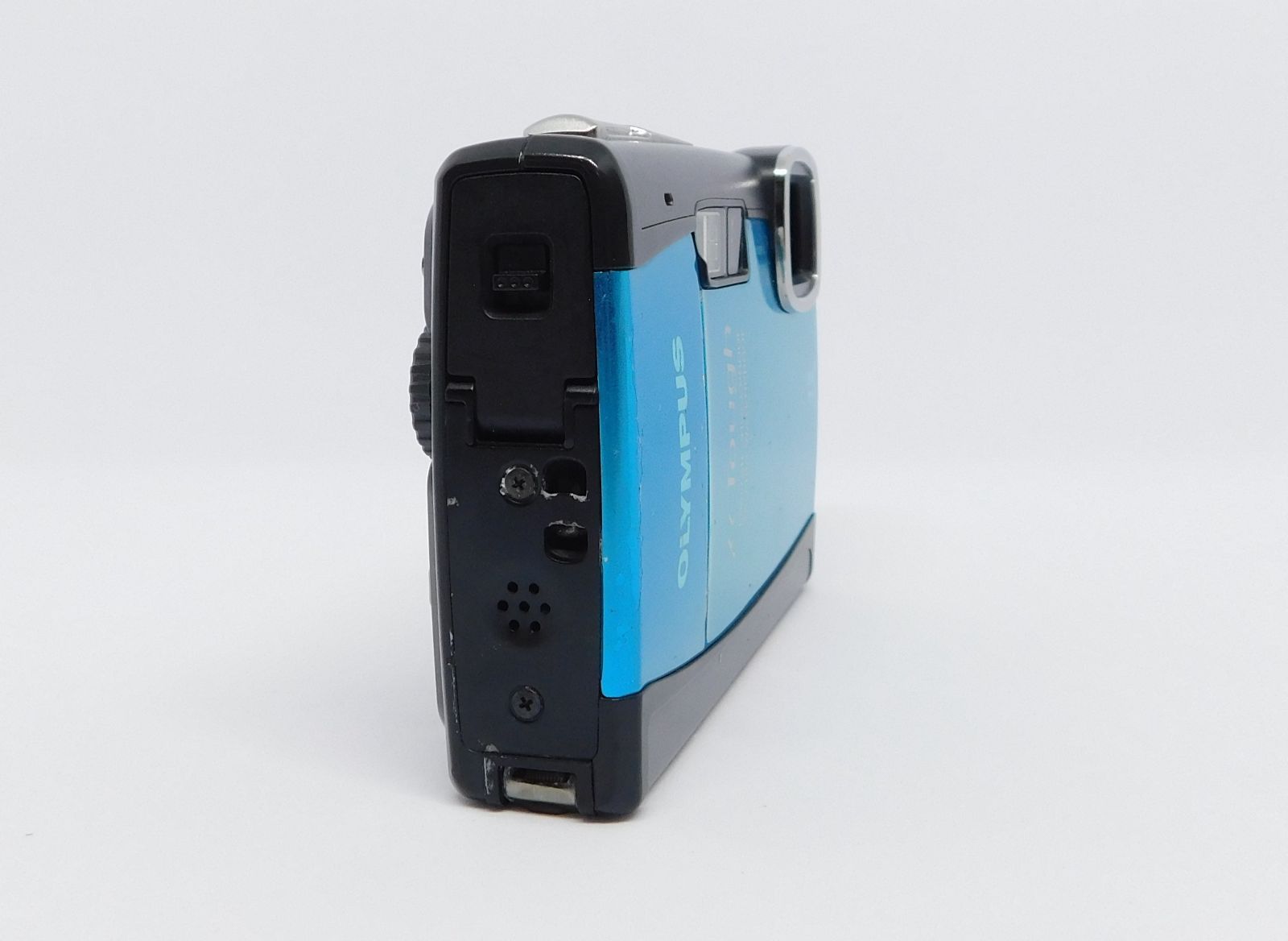 OLYMPUS μ TOUGH-6010 ブルー CCD搭載 防水 耐衝撃 オールドコンデジ