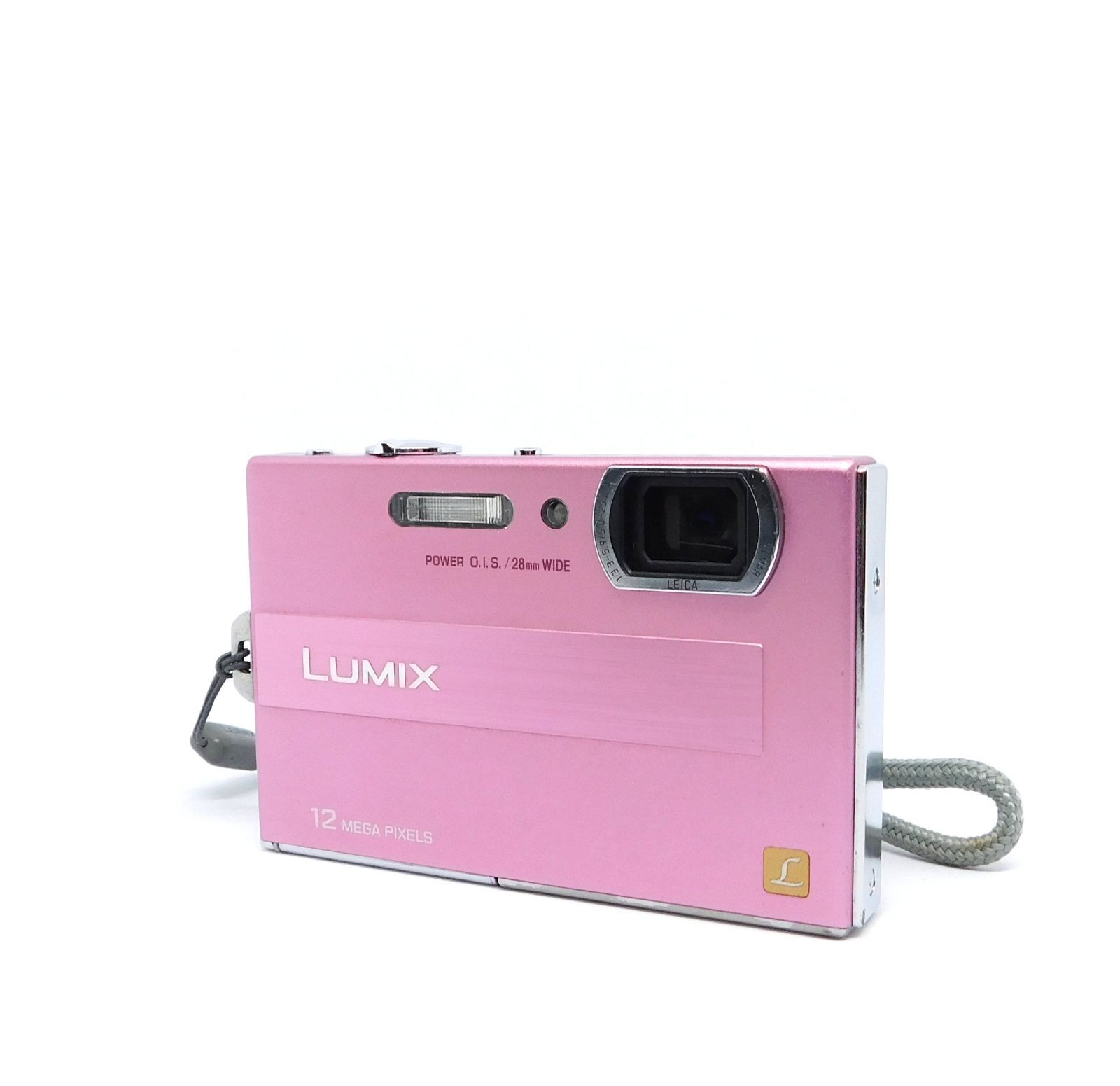 Panasonic LUMIX DMC-FP8 ピンク CCD オールドコンデジ 動作品 元箱 