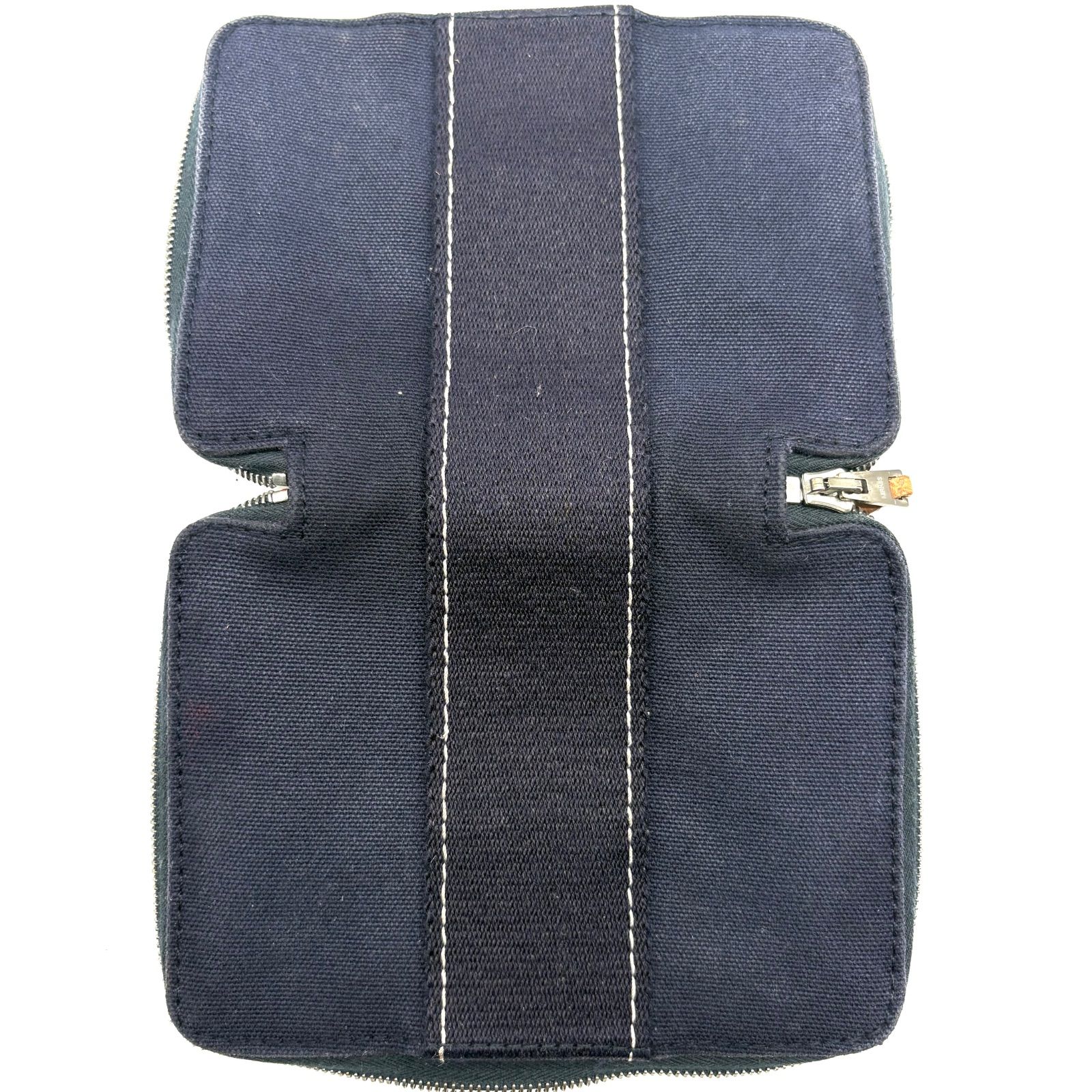 HERMES エルメス フールトゥ パースPM ラウンドファスナー コットン