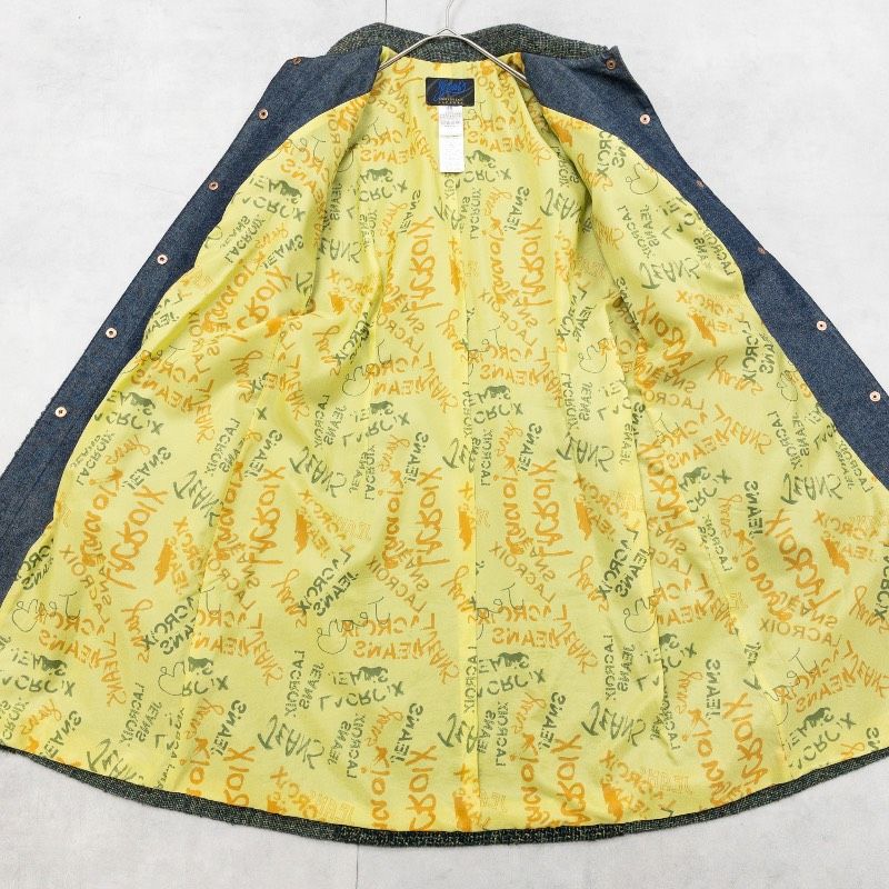 ◎CHRISTIAN LACROIX クリスチャンラクロワ ロングコート ツイード 
