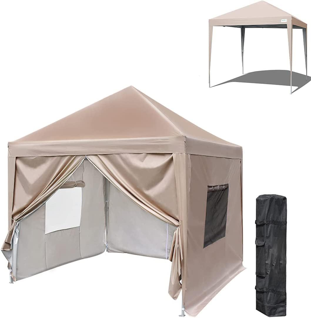 新品 ワンタッチ タープテント 3段階調節 3m/2.5m/2m UVカット 耐水 