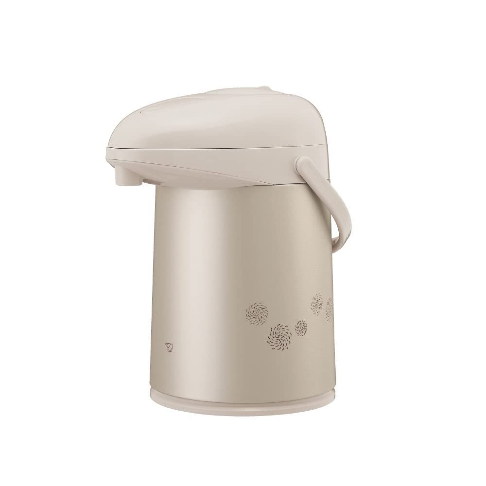 新品 ZOJIRUSHI 象印ガラスエアーポット マットベージュ AB-RC22-CM 2.2L