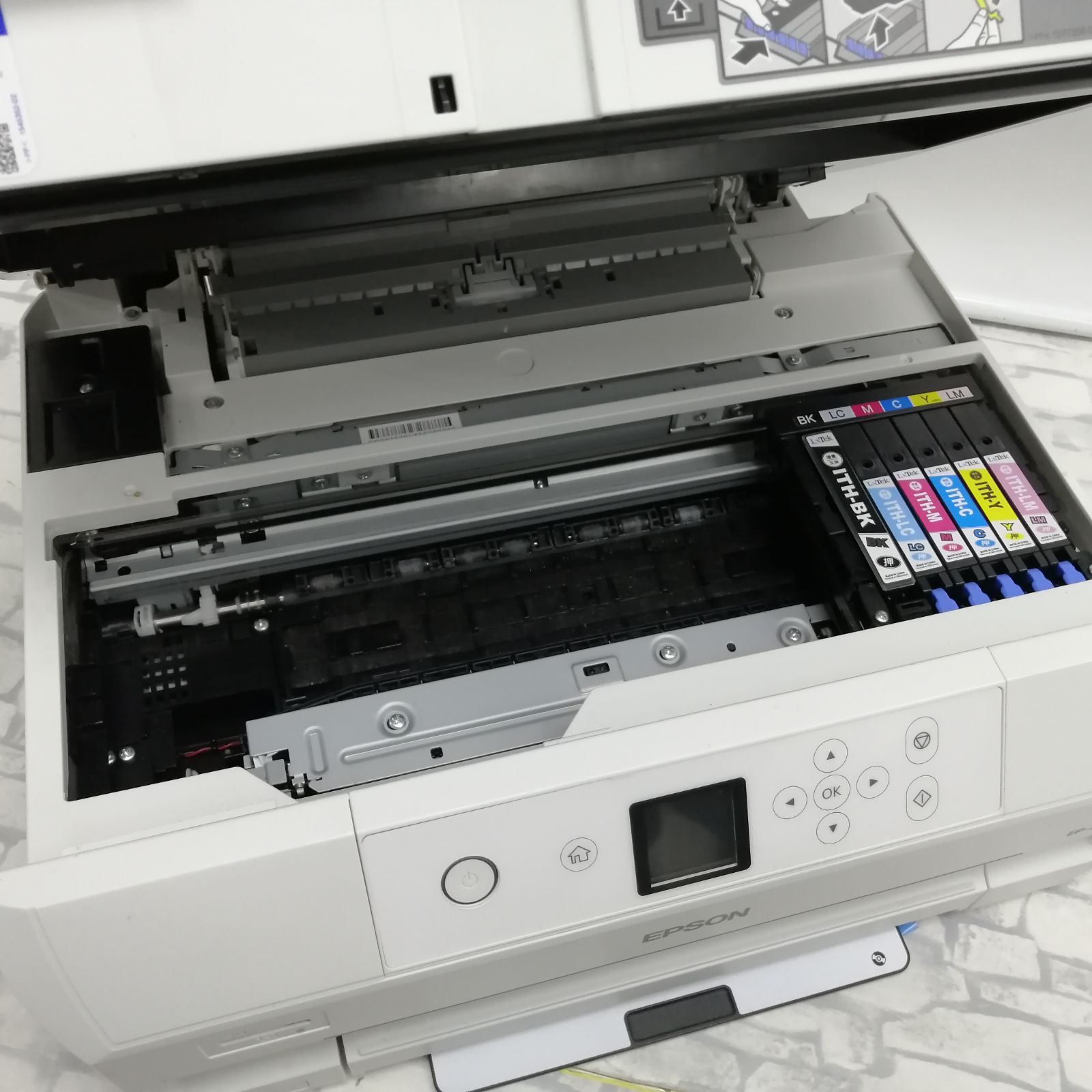 EPSON EP-715A 廃インク満タン ジャンク品 2022年製 EPSON EP-715A 廃インク満タン ジャンク品 2022年製 Amazon.co