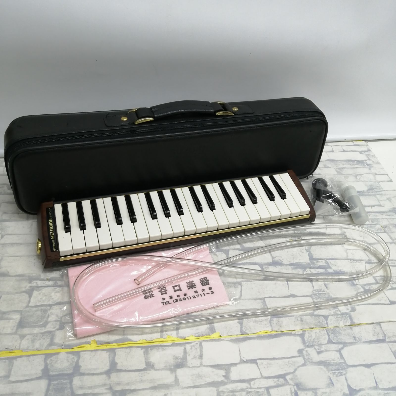 【動作品】SUZUKI 鍵盤ハーモニカ MELODION PRO-37