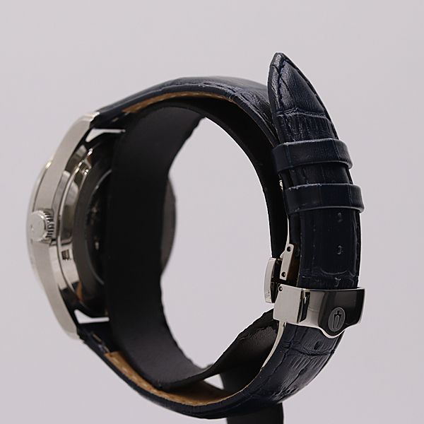  稼働 箱|保付 ブローバ ウイルトン 96A206 C8771054 SS AT|自動巻 シルバー文字盤 メンズ腕時計 0034100 3RKT ABC19693 KMT パンツ 自動巻き時計 腕時計(アナログ)