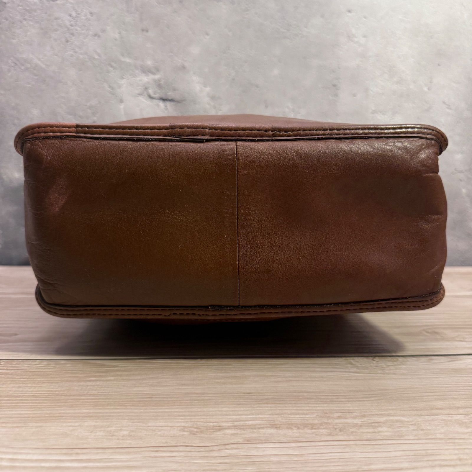 PORTER BARON ポーター バロン 2WAY レザー ショルダーバッグ ブリーフ