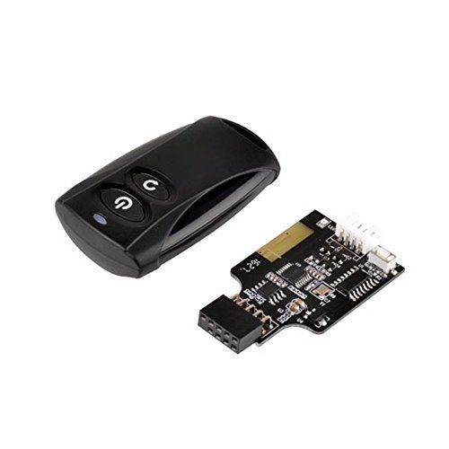 新品 SilverStone 2.4GHzワイヤレス POWER/Resetリモートスイッチ 内部USB9ピンヘッダ接続 SST-ES02-USB