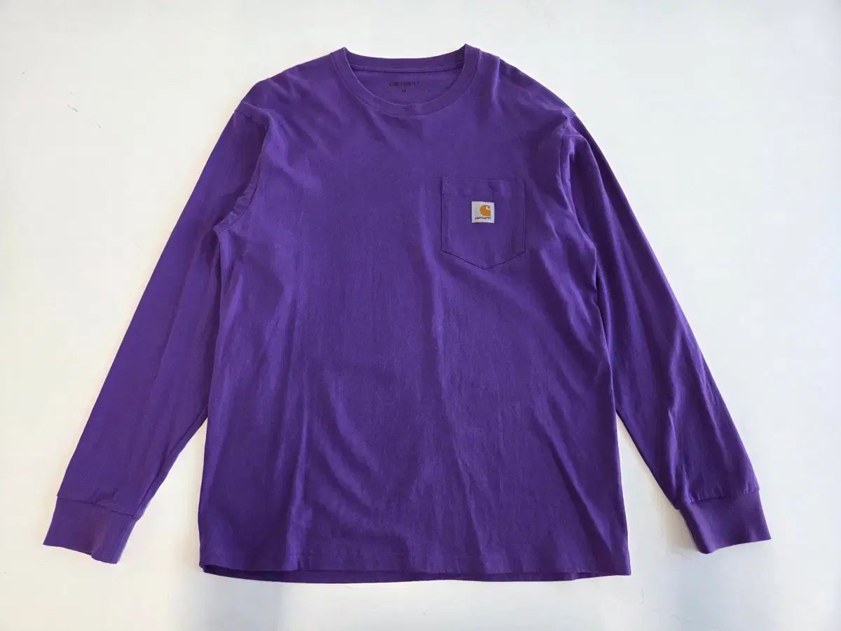 Carhartt カーハート ポケット ロングスリーブ Tシャツ PURPLE 