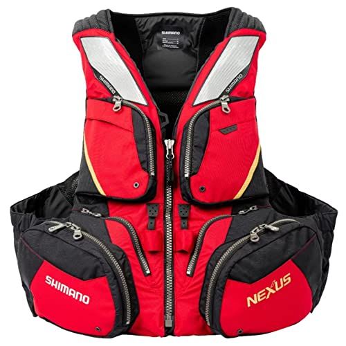 新品 シマノ(SHIMANO) ネクサス フローティングベスト VF-120W レッド XL