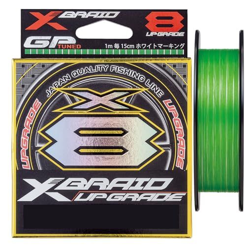 新品 エックスブレイド(X-Braid) アップグレード X8 200m 0.8号 16lb グリーン 1m毎15cmホワイトマーク
