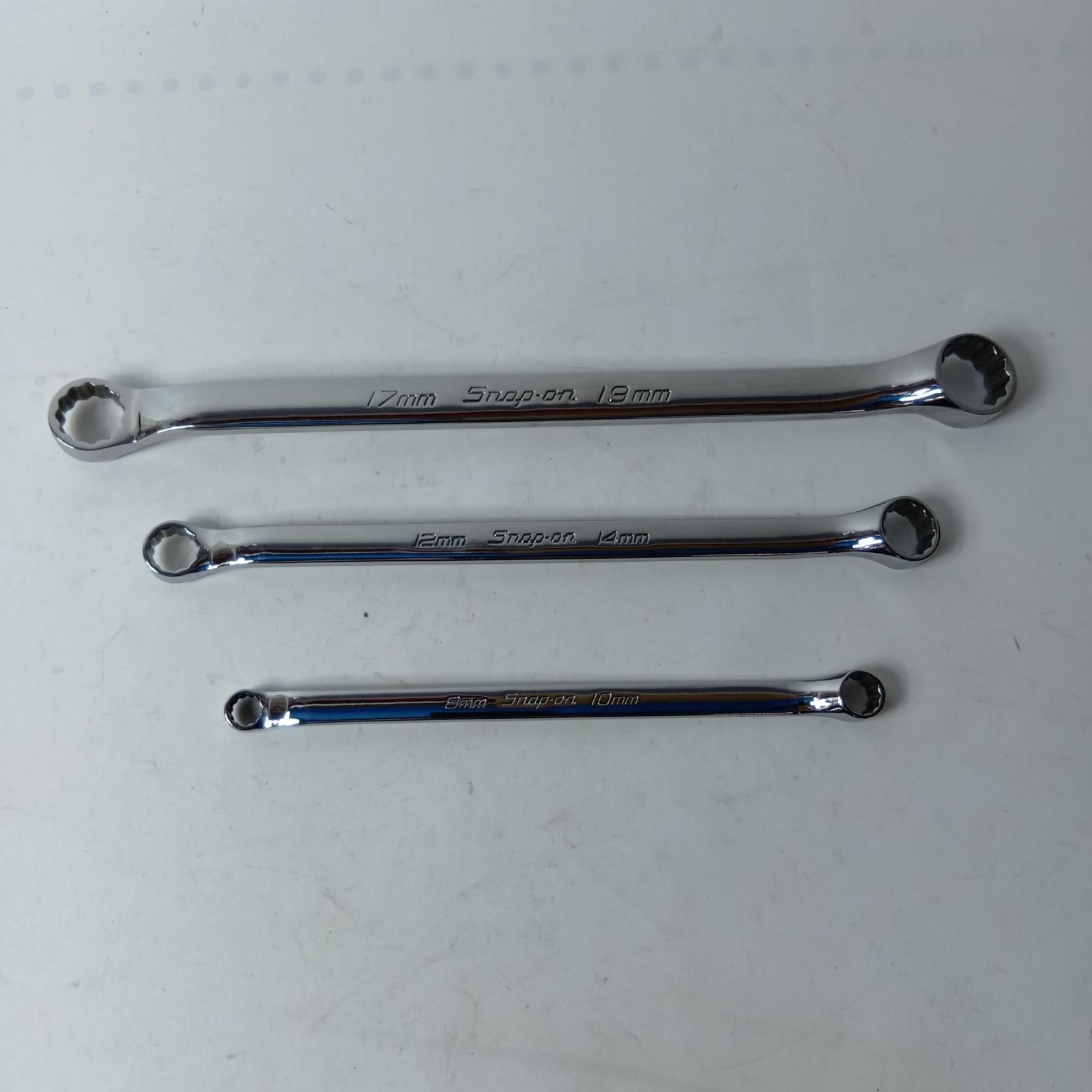 Snap-on スナップオン ハンドツール 両口メガネレンチ 3本セット XBM810A/XBM1214A/XBM1719A