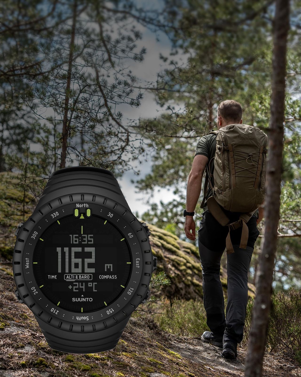 スント SUUNTO 腕時計 Core コア 高度計 気圧/温度計 コンパス 水深 