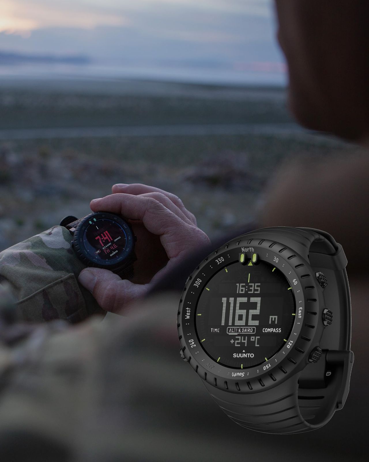 スント SUUNTO 腕時計 Core コア 高度計 気圧/温度計 コンパス 水深 