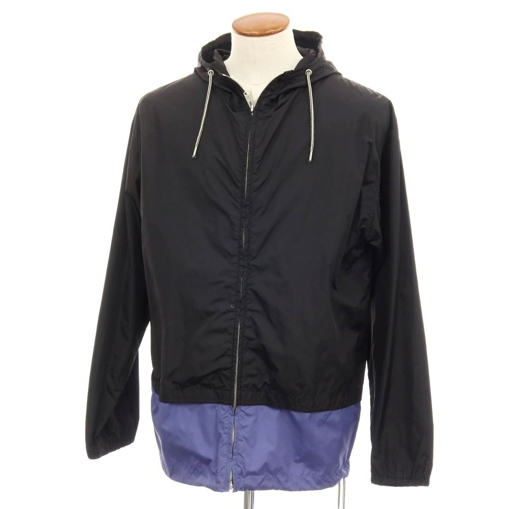 中古】マルニ MARNI ナイロン フーデッド ジップアップブルゾン 中古】マルニ MARNI ナイロン フーデッド ジップアップブルゾン