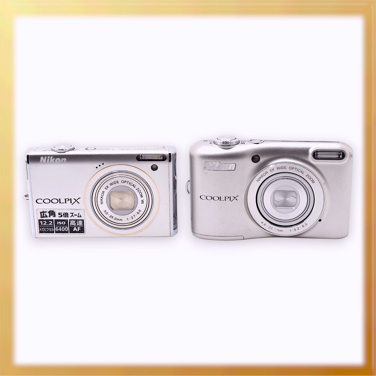 ジャンク【通電確認済】｜Nikon COOLPIX S640 Nikon COOLPIX L28 