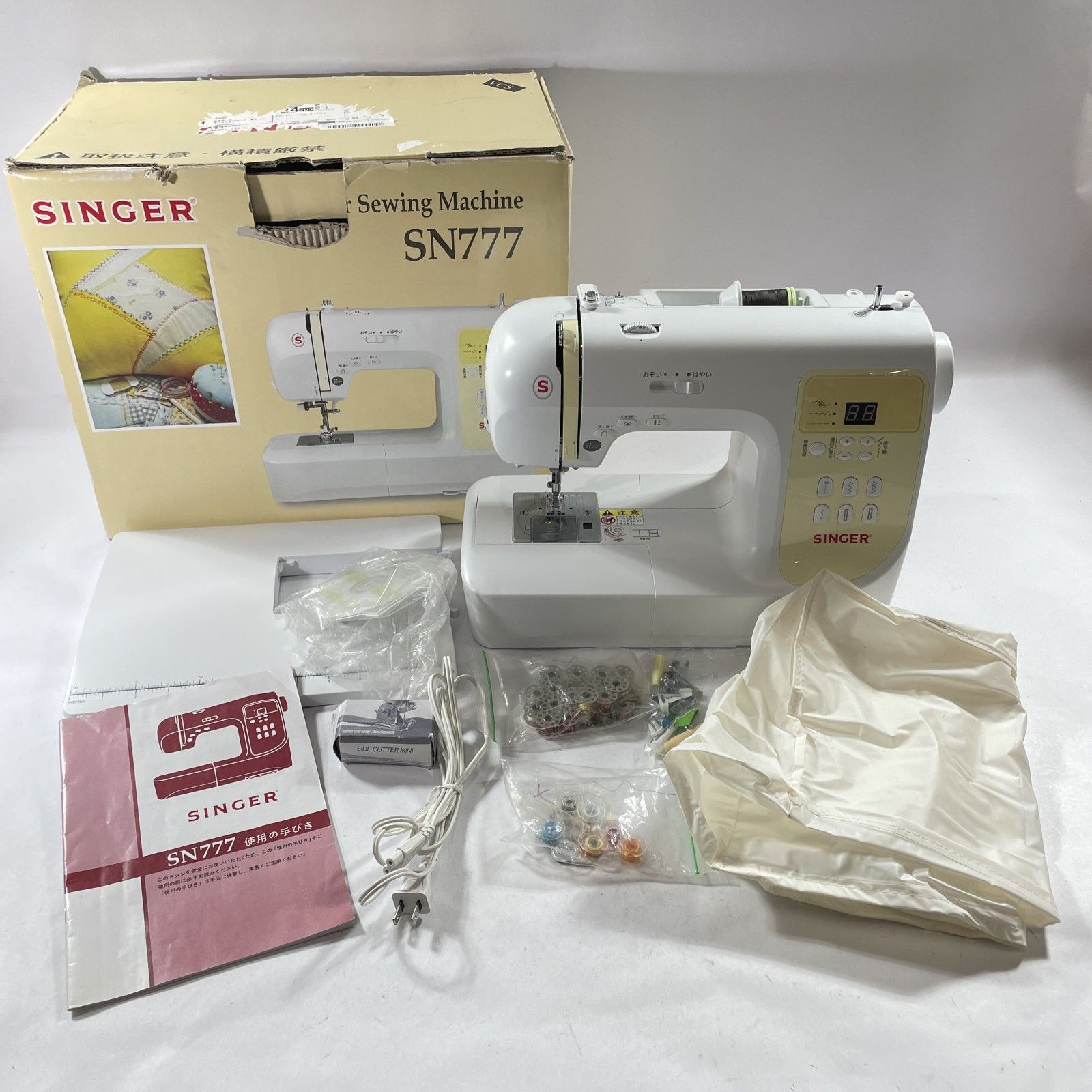 シンガー SN777α III コンピュータミシン (White) 【公式通販 