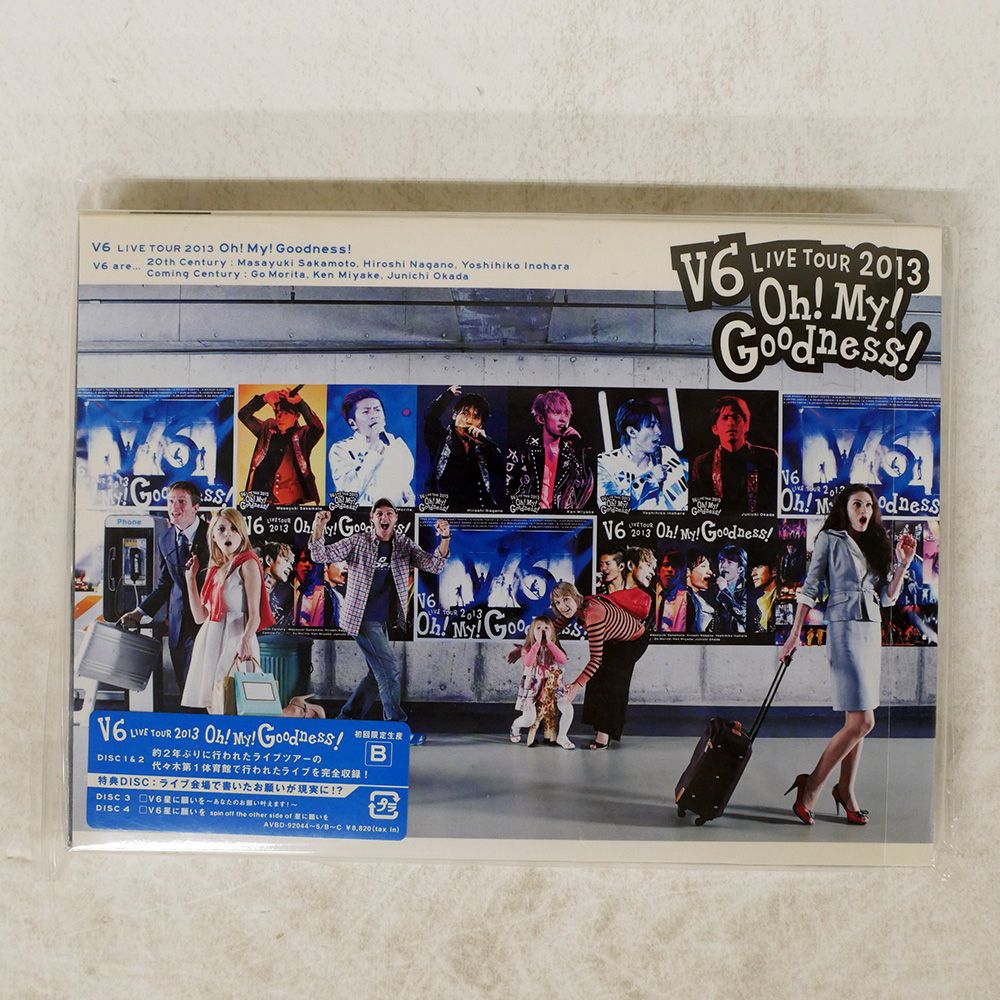 V6 0 tour My! Oh! Goodness! LIVE TOUR - live ! V6⁄live | DVD : 良品