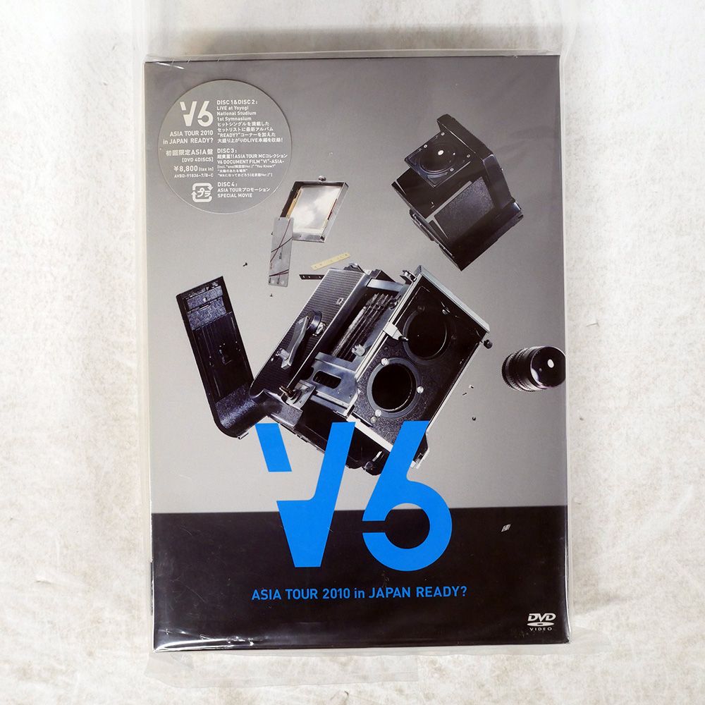 V6 DVD ASIA TOUR 2010 in JAPAN READY? 初回限定版B ASIA盤